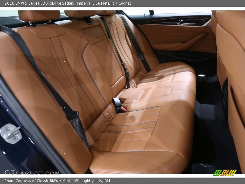 Imperial Blue Metallic / Cognac 2018 BMW 5 Series 530i xDrive Sedan