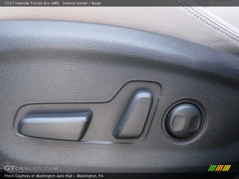 Sedona Sunset / Beige 2017 Hyundai Tucson Eco AWD