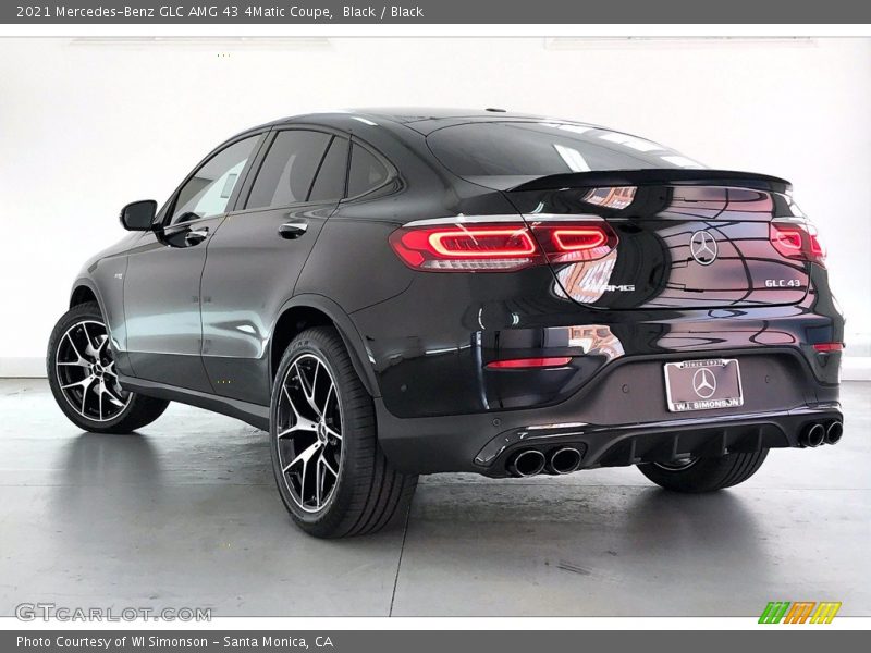 Black / Black 2021 Mercedes-Benz GLC AMG 43 4Matic Coupe