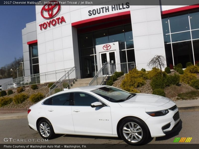Iridescent Pearl Tricoat / Jet Black 2017 Chevrolet Malibu LT
