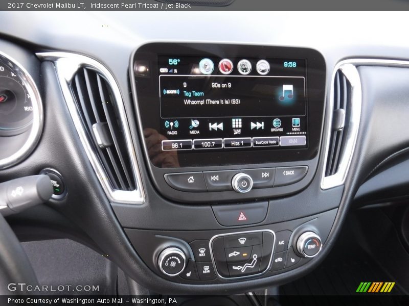 Iridescent Pearl Tricoat / Jet Black 2017 Chevrolet Malibu LT