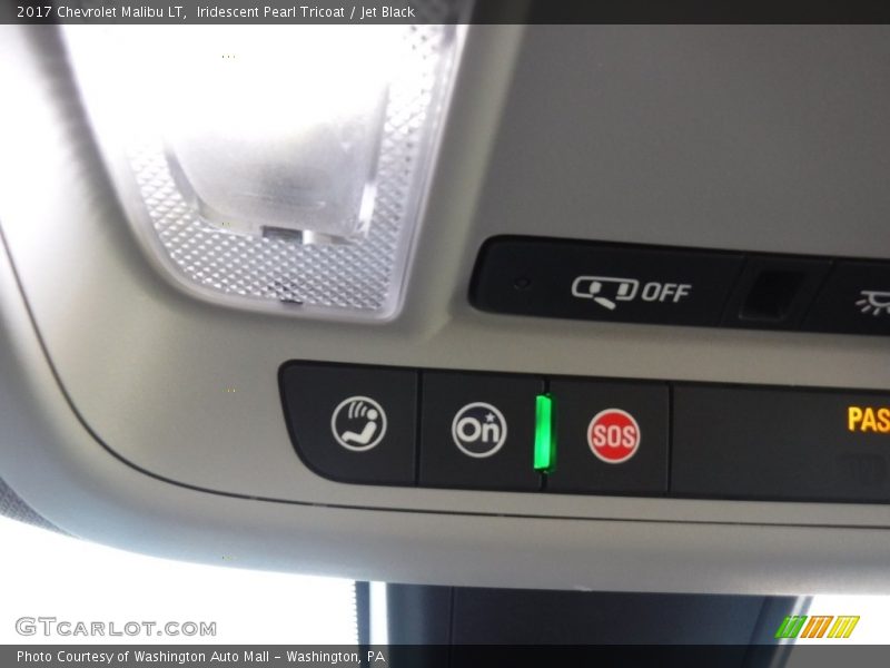 Iridescent Pearl Tricoat / Jet Black 2017 Chevrolet Malibu LT