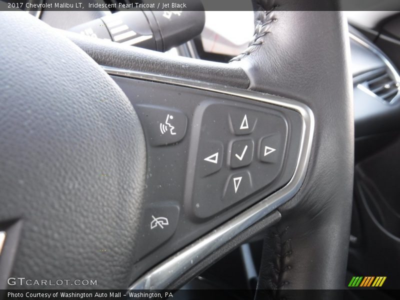 Iridescent Pearl Tricoat / Jet Black 2017 Chevrolet Malibu LT