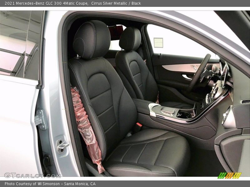 Front Seat of 2021 GLC 300 4Matic Coupe
