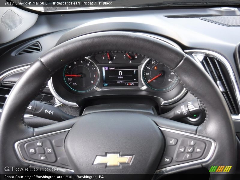 Iridescent Pearl Tricoat / Jet Black 2017 Chevrolet Malibu LT