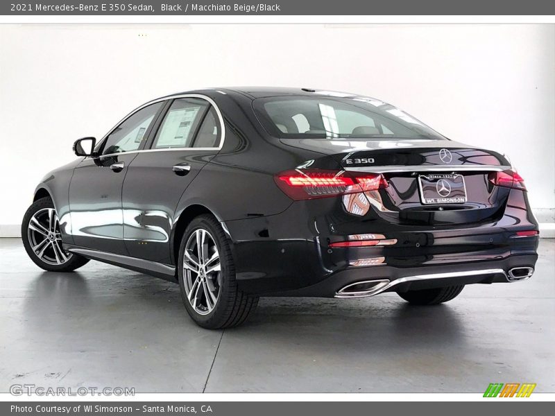 Black / Macchiato Beige/Black 2021 Mercedes-Benz E 350 Sedan