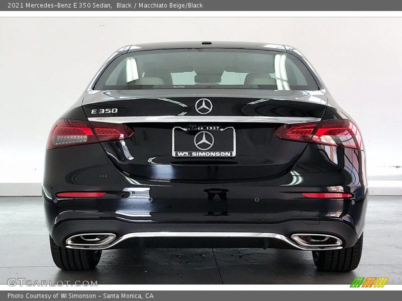 Black / Macchiato Beige/Black 2021 Mercedes-Benz E 350 Sedan