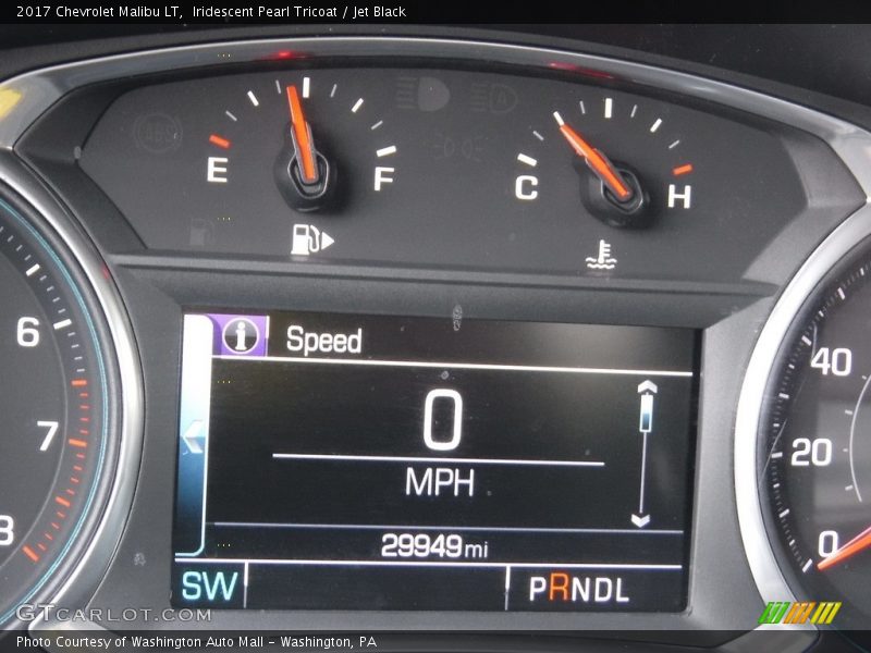 Iridescent Pearl Tricoat / Jet Black 2017 Chevrolet Malibu LT