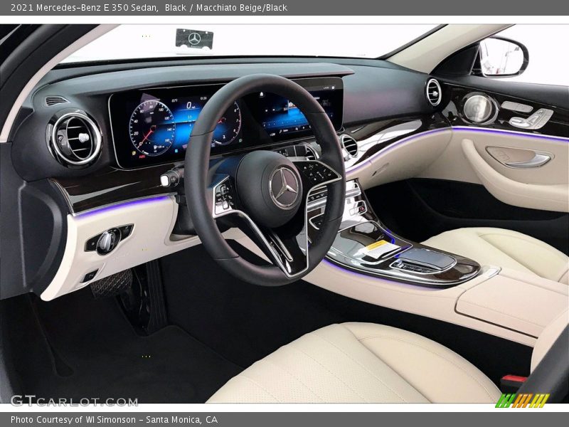 Black / Macchiato Beige/Black 2021 Mercedes-Benz E 350 Sedan