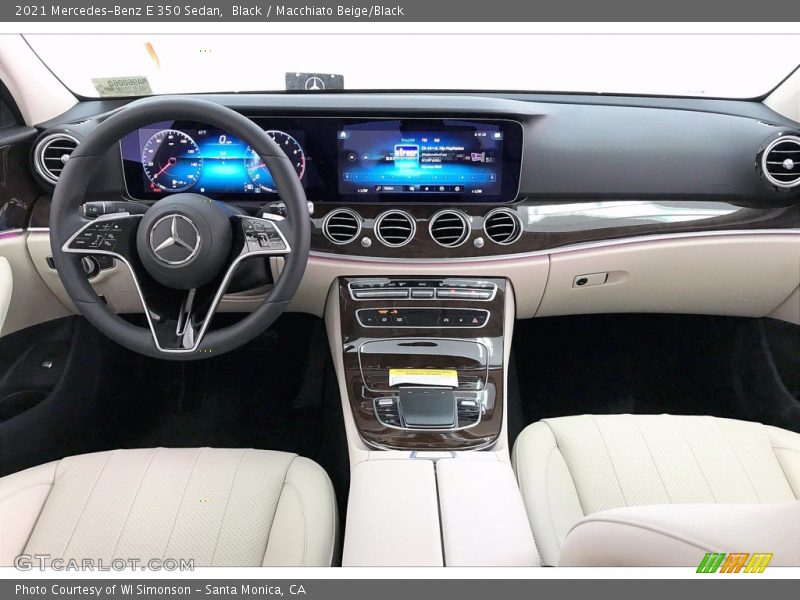 Black / Macchiato Beige/Black 2021 Mercedes-Benz E 350 Sedan