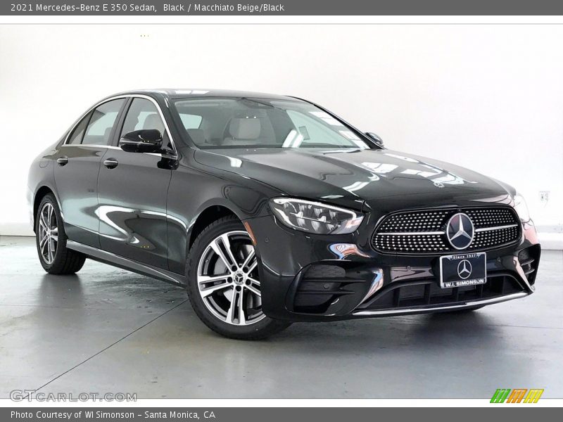 Black / Macchiato Beige/Black 2021 Mercedes-Benz E 350 Sedan