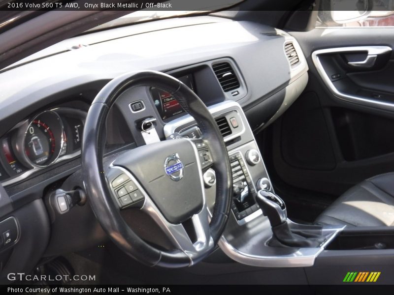 Dashboard of 2016 S60 T5 AWD