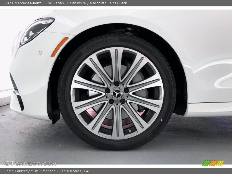 Polar White / Macchiato Beige/Black 2021 Mercedes-Benz E 350 Sedan