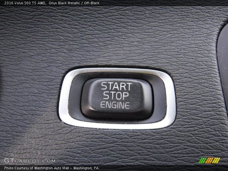 Onyx Black Metallic / Off-Black 2016 Volvo S60 T5 AWD