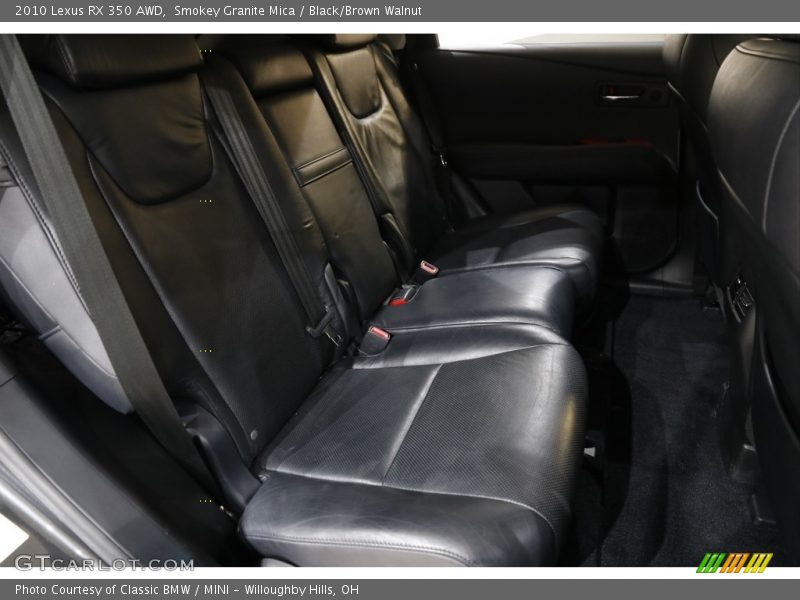 Smokey Granite Mica / Black/Brown Walnut 2010 Lexus RX 350 AWD