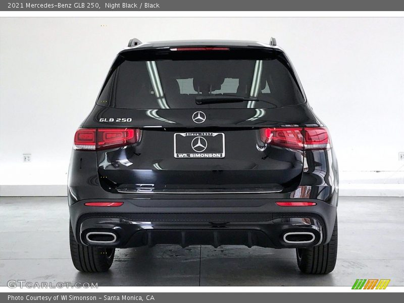 Night Black / Black 2021 Mercedes-Benz GLB 250