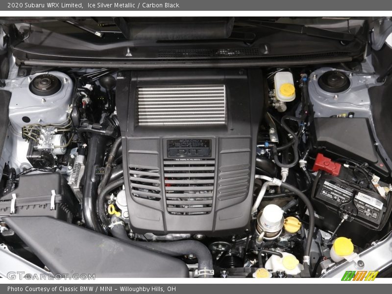  2020 WRX Limited Engine - 2.0 Liter DI Turbocharged DOHC 16-Valve DAVCS Horizontally Opposed 4 Cylinder