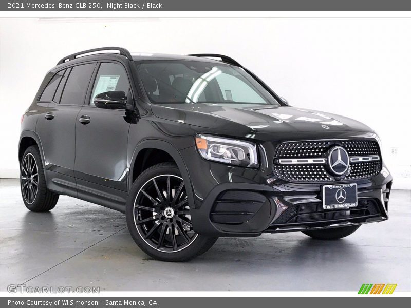 Night Black / Black 2021 Mercedes-Benz GLB 250