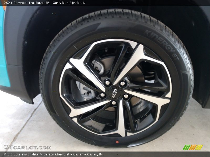Oasis Blue / Jet Black 2021 Chevrolet TrailBlazer RS