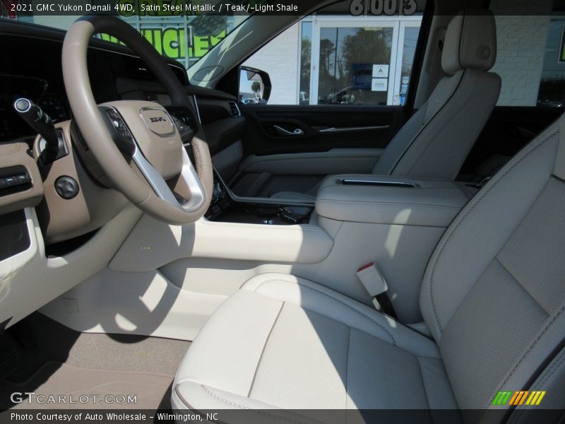 Satin Steel Metallic / Teak/­Light Shale 2021 GMC Yukon Denali 4WD