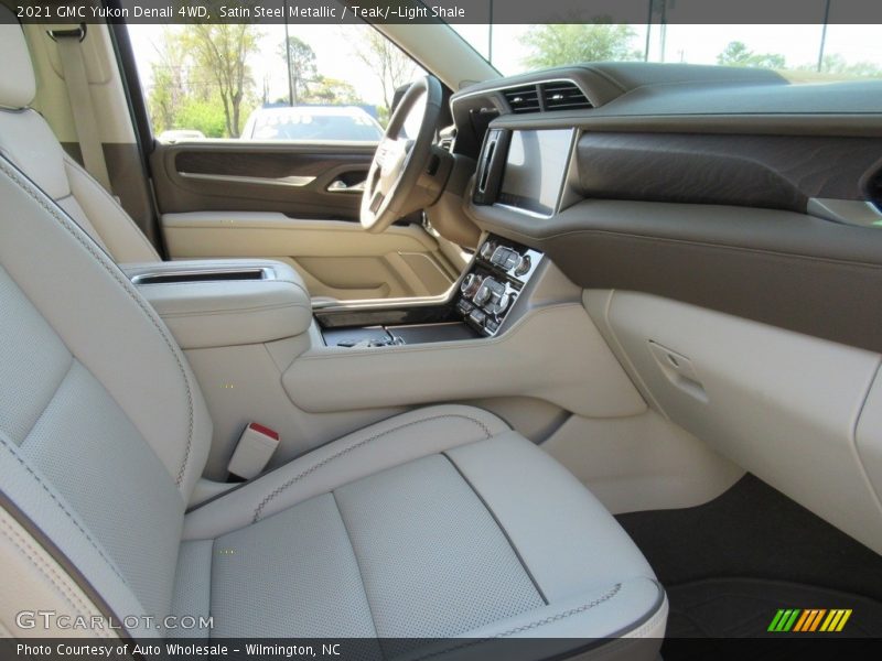 Satin Steel Metallic / Teak/­Light Shale 2021 GMC Yukon Denali 4WD