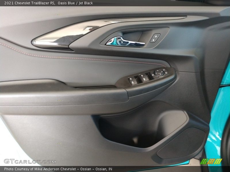 Oasis Blue / Jet Black 2021 Chevrolet TrailBlazer RS