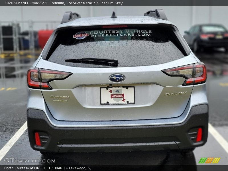 Ice Silver Metallic / Titanium Gray 2020 Subaru Outback 2.5i Premium