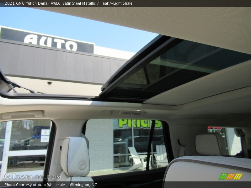 Satin Steel Metallic / Teak/­Light Shale 2021 GMC Yukon Denali 4WD