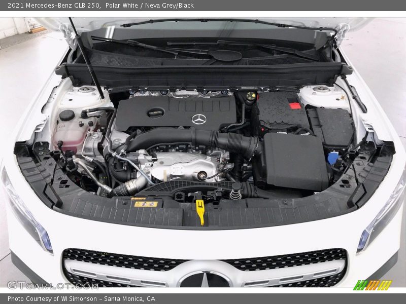 Polar White / Neva Grey/Black 2021 Mercedes-Benz GLB 250