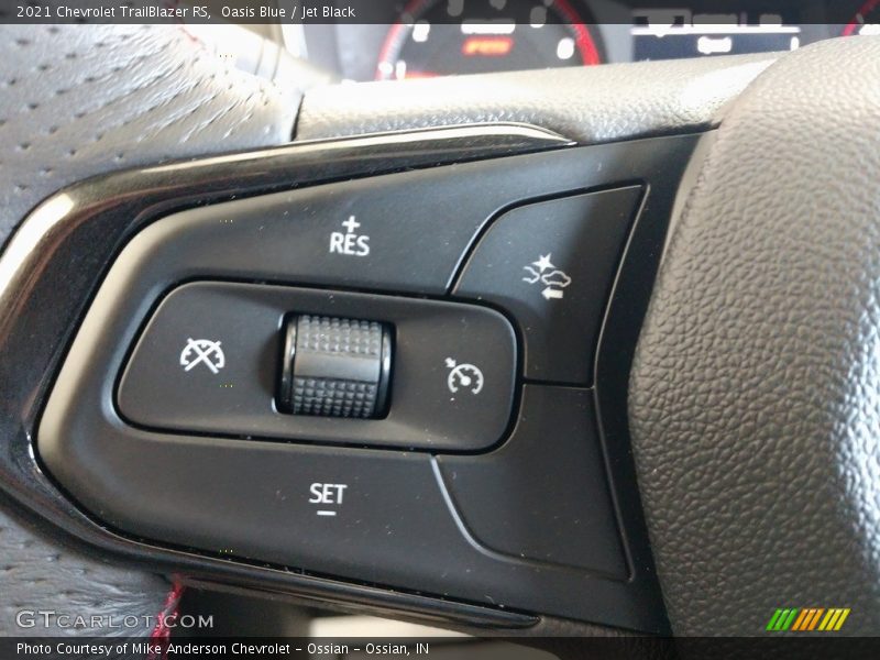 Oasis Blue / Jet Black 2021 Chevrolet TrailBlazer RS