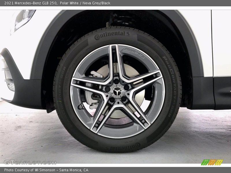 Polar White / Neva Grey/Black 2021 Mercedes-Benz GLB 250