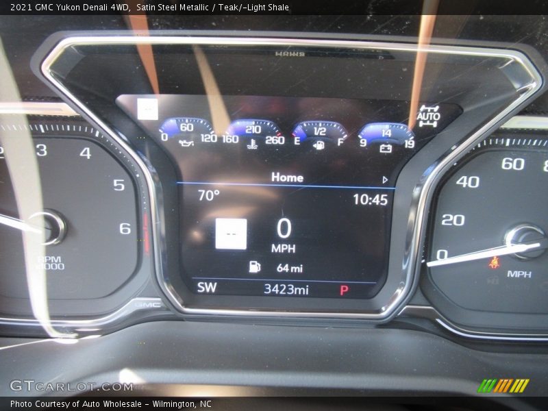 Satin Steel Metallic / Teak/­Light Shale 2021 GMC Yukon Denali 4WD