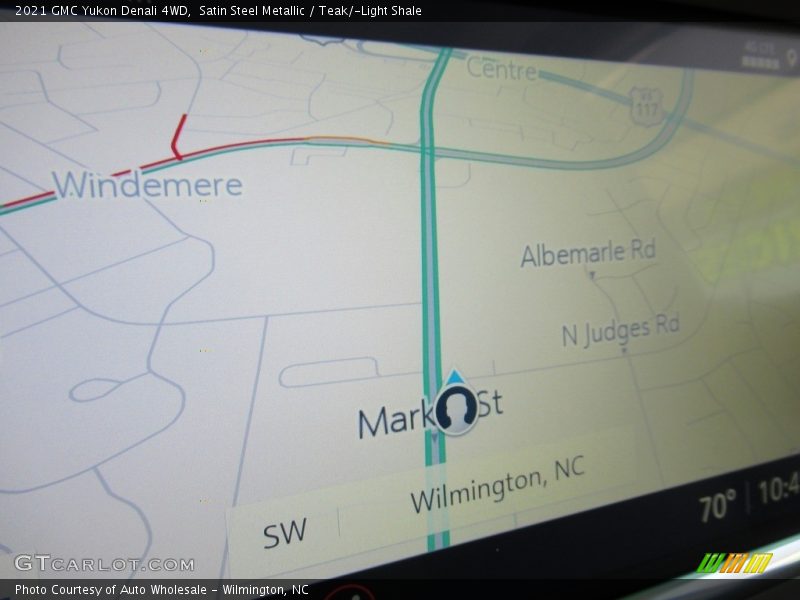 Satin Steel Metallic / Teak/­Light Shale 2021 GMC Yukon Denali 4WD