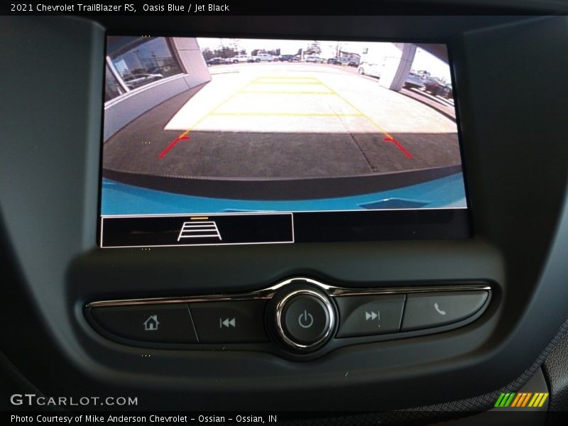 Oasis Blue / Jet Black 2021 Chevrolet TrailBlazer RS