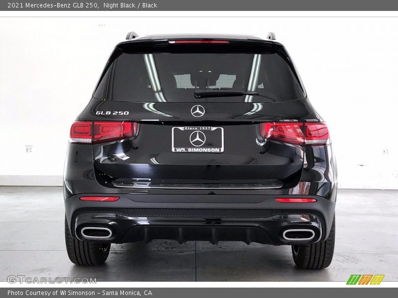 Night Black / Black 2021 Mercedes-Benz GLB 250
