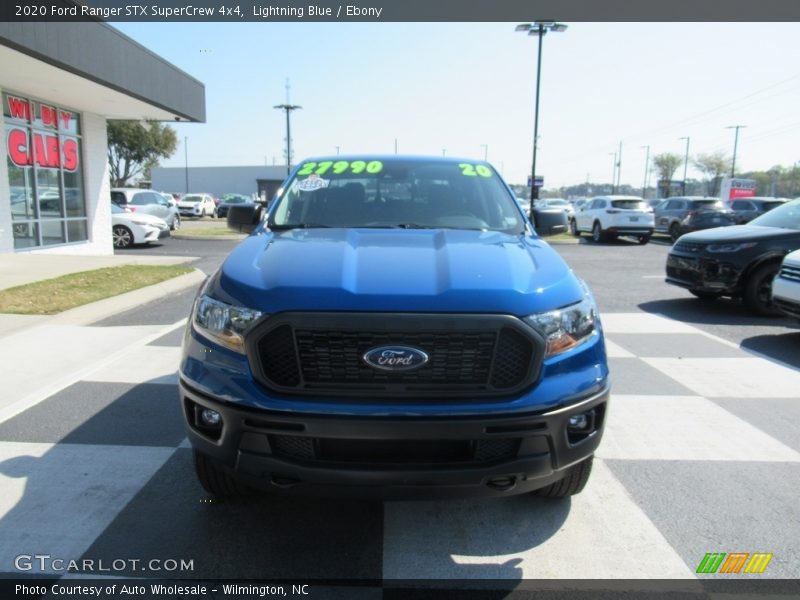 Lightning Blue / Ebony 2020 Ford Ranger STX SuperCrew 4x4