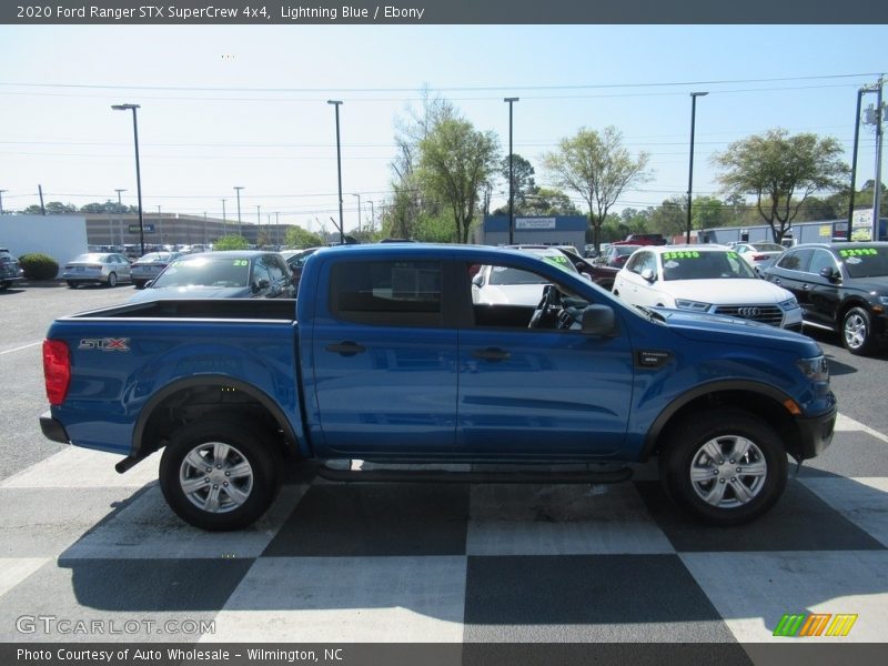 Lightning Blue / Ebony 2020 Ford Ranger STX SuperCrew 4x4