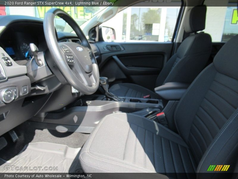 Lightning Blue / Ebony 2020 Ford Ranger STX SuperCrew 4x4
