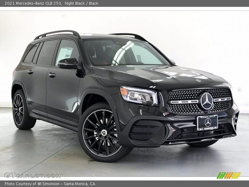 Night Black / Black 2021 Mercedes-Benz GLB 250