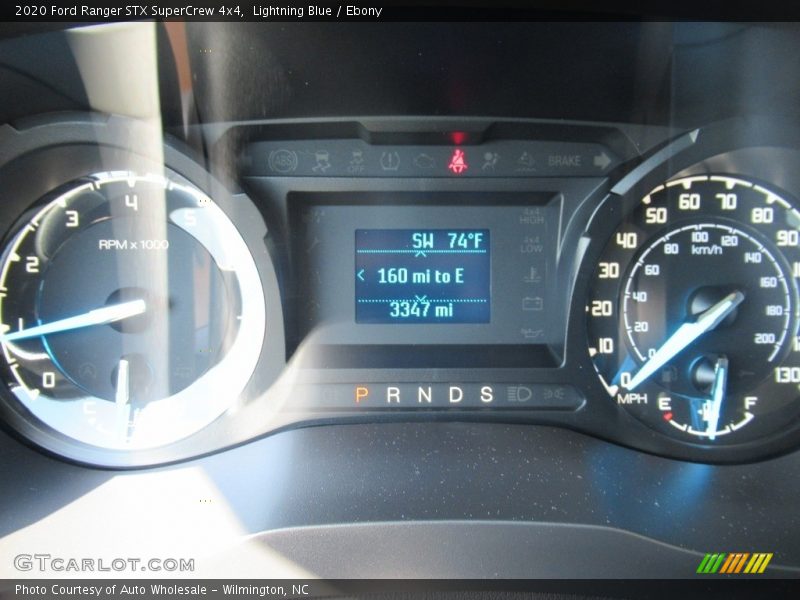 Lightning Blue / Ebony 2020 Ford Ranger STX SuperCrew 4x4