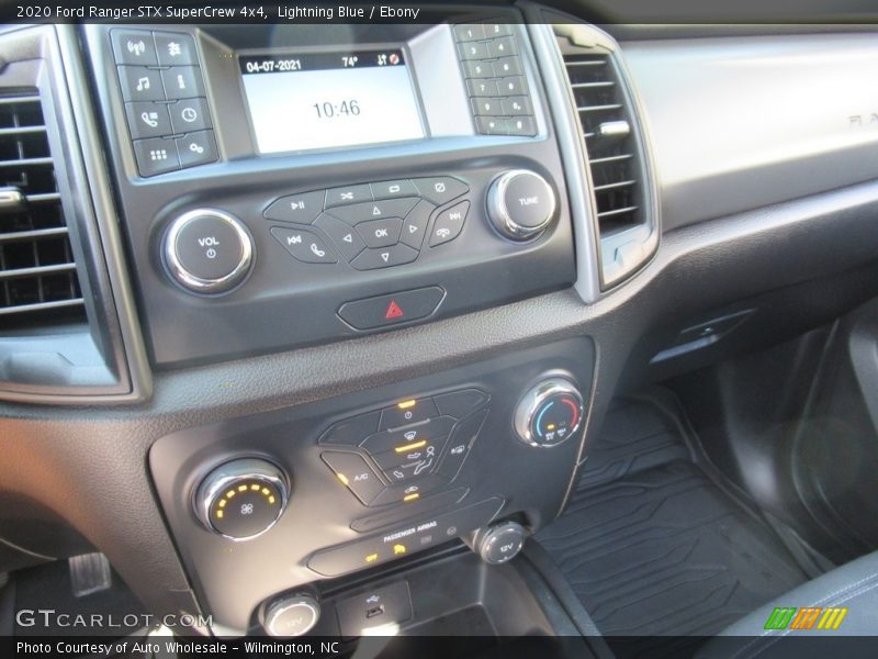 Lightning Blue / Ebony 2020 Ford Ranger STX SuperCrew 4x4
