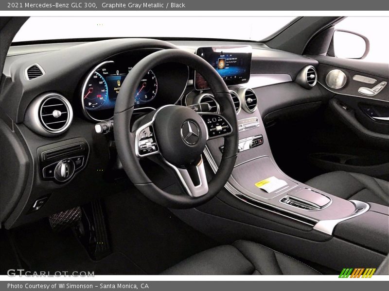 Graphite Gray Metallic / Black 2021 Mercedes-Benz GLC 300