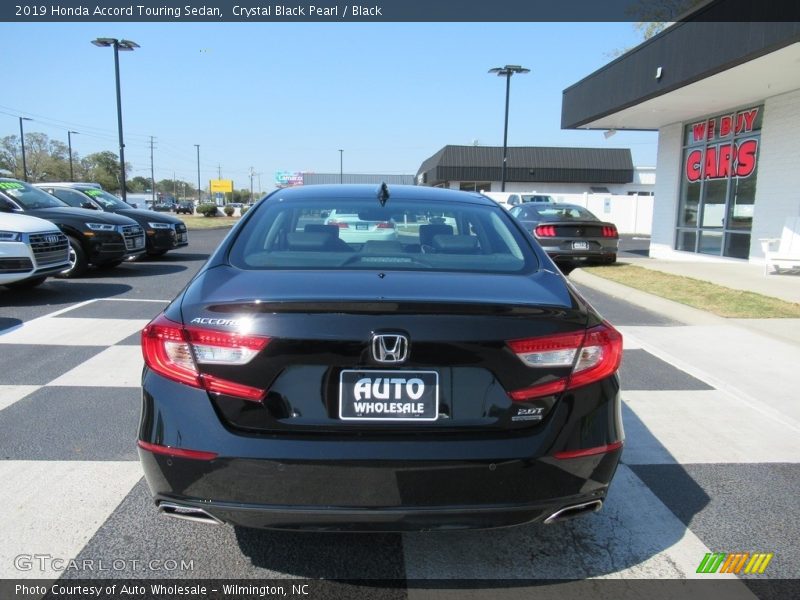 Crystal Black Pearl / Black 2019 Honda Accord Touring Sedan