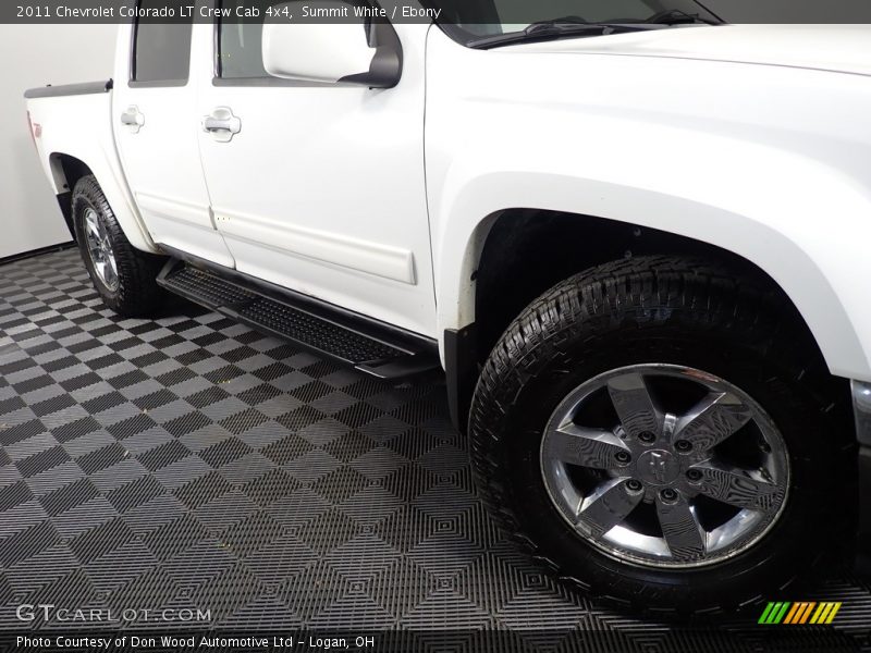 Summit White / Ebony 2011 Chevrolet Colorado LT Crew Cab 4x4