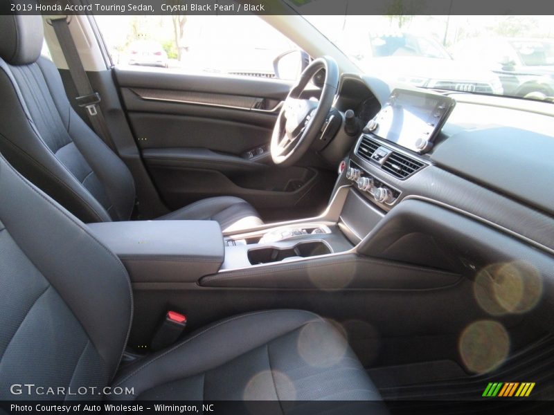 Crystal Black Pearl / Black 2019 Honda Accord Touring Sedan