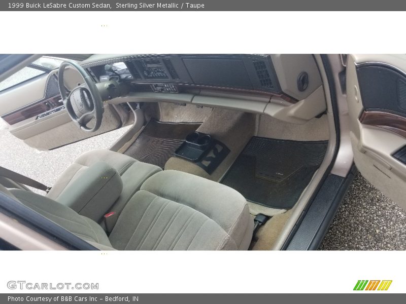 Sterling Silver Metallic / Taupe 1999 Buick LeSabre Custom Sedan