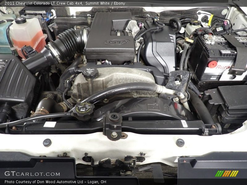 Summit White / Ebony 2011 Chevrolet Colorado LT Crew Cab 4x4