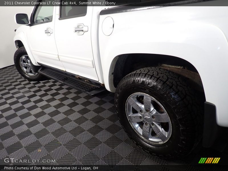 Summit White / Ebony 2011 Chevrolet Colorado LT Crew Cab 4x4
