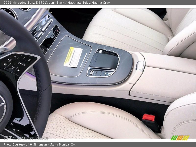 Black / Macchiato Beige/Magma Gray 2021 Mercedes-Benz E 350 Sedan