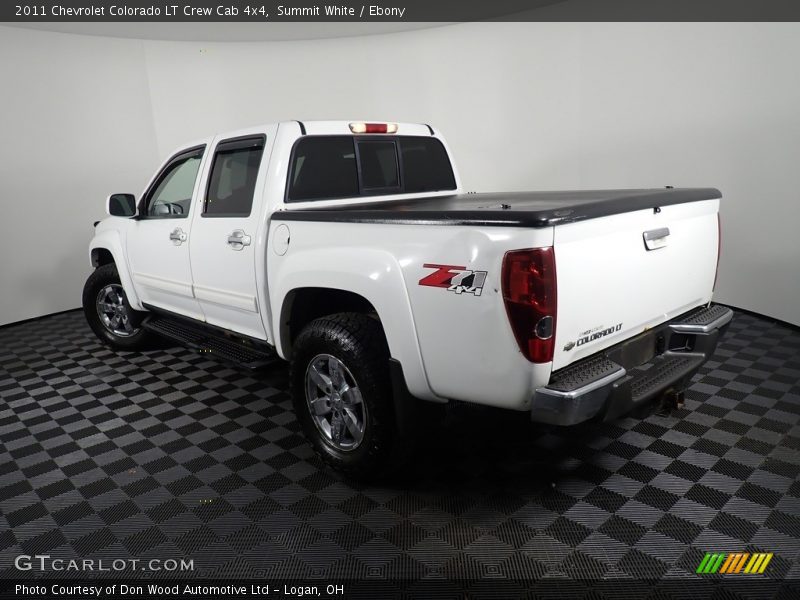 Summit White / Ebony 2011 Chevrolet Colorado LT Crew Cab 4x4